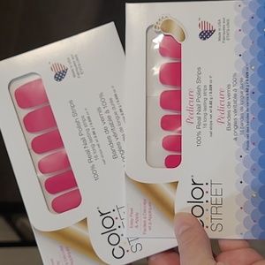 COLOR STREET Soul sister pedi & Are you madrid-ing me mani AS A SET